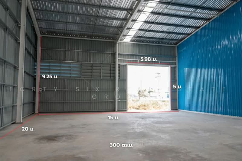 โกดังให้เช่า พร้อมใช้งาน คลอง 4, ปทุมธานี, คลองสี่, คลองหลวง, ปทุมธานี, 300 ตร.ม., โกดัง-โรงงาน ให้เช่า, โดย Forty-Six Real Estate Group, 500463398 - DDproperty.com