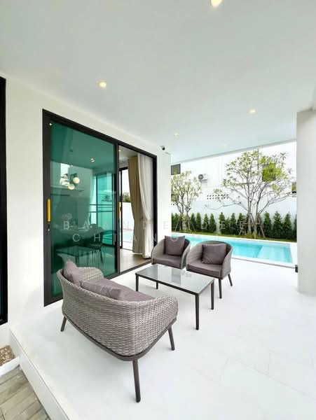 Pool Villa ให้เช่า ใกล้บิ๊กซีแม่เหียะ เพียง 10 นาที ค่าเช่า 75,000 บาท / เดือน รหัสทรัพย์ : No.9P015, เชียงใหม่, สันผักหวาน, หางดง, เชียงใหม่, 240 ตร.ม., บ้านเดี่ยว ให้เช่า, โดย Baandeedee Chiangmai, 500463408 - DDproperty.com