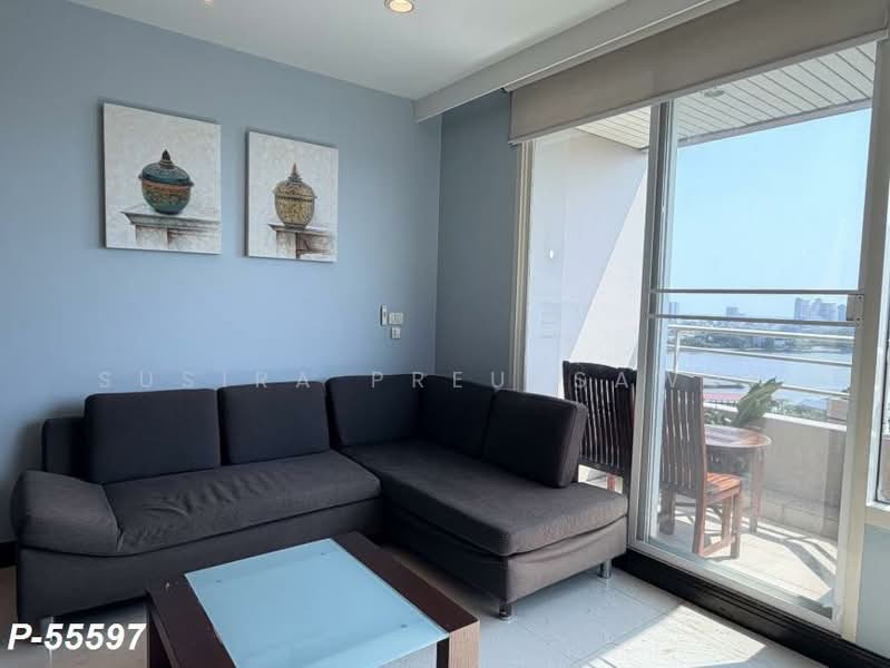 Watermark Chaophraya, Bangkok, Soi Charoennakorn 39-41, Charoennakorn Road, Bang Lam Phu Lang, Khlong San, Bangkok, 2 Bedrooms, 94 sqm, Condo For Rent, by Susira Prueksawun, 500463434 - DDproperty.com