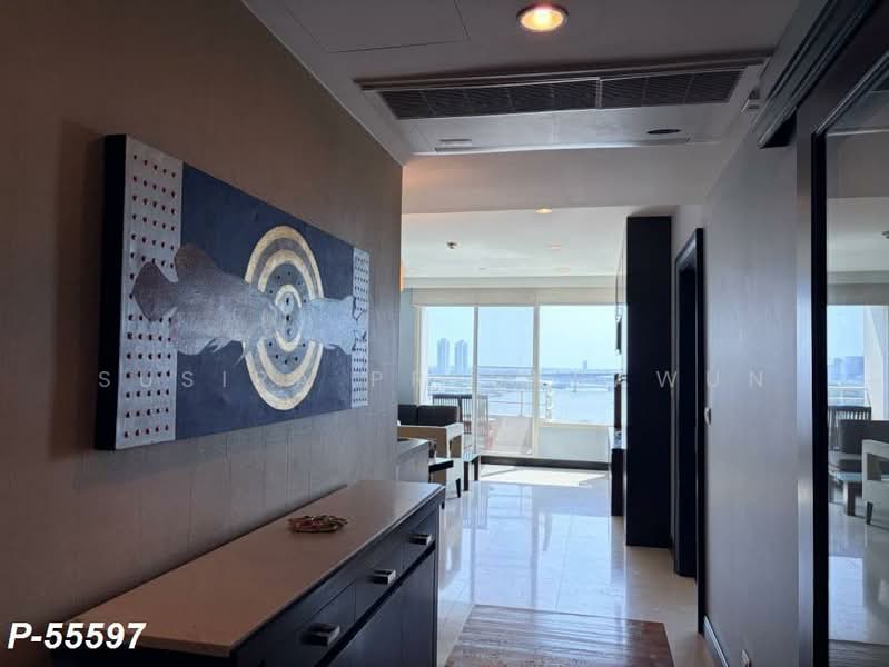 Watermark Chaophraya, Bangkok, Soi Charoennakorn 39-41, Charoennakorn Road, Bang Lam Phu Lang, Khlong San, Bangkok, 2 Bedrooms, 94 sqm, Condo For Rent, by Susira Prueksawun, 500463434 - DDproperty.com