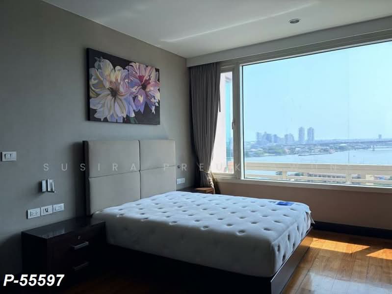 Watermark Chaophraya, Bangkok, Soi Charoennakorn 39-41, Charoennakorn Road, Bang Lam Phu Lang, Khlong San, Bangkok, 2 Bedrooms, 94 sqm, Condo For Rent, by Susira Prueksawun, 500463434 - DDproperty.com