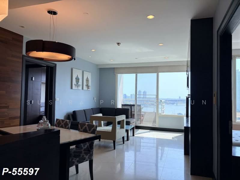 Watermark Chaophraya, Bangkok, Soi Charoennakorn 39-41, Charoennakorn Road, Bang Lam Phu Lang, Khlong San, Bangkok, 2 Bedrooms, 94 sqm, Condo For Rent, by Susira Prueksawun, 500463434 - DDproperty.com