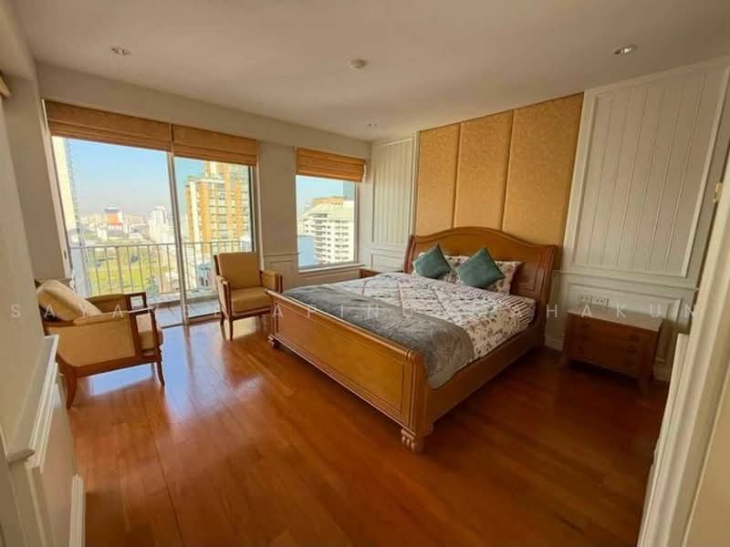 Langsuan Ville, Bangkok, 50 Soi Langsuan, Lumphini, Pathum Wan, Bangkok, 2 Bedrooms, 160 sqm, Condo For Rent, by Sayanee Apinunmahakun, 500463436 - DDproperty.com
