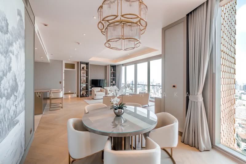 The Residences At Mandarin Oriental, Bangkok, 117 Charoen Nakorn Road, Khlong Ton Sai, Khlong San, Bangkok, 3 Bedrooms, 224 sqm, Condo For Rent, by Wasana Jantakam, 500463524 - DDproperty.com