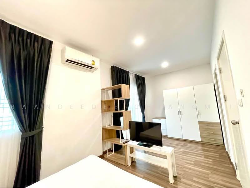 Townhome for rent near Big C Mae Hia, Chiang Mai Rental Price: 16,000 THB / month Property No.9H401, Chiang Mai, Mae Hia, Muang Chiang Mai, Chiang Mai, 3 Bedrooms, 110 sqm, Townhouse For Rent, by Baandeedee Chiangmai, 500463540 - DDproperty.com