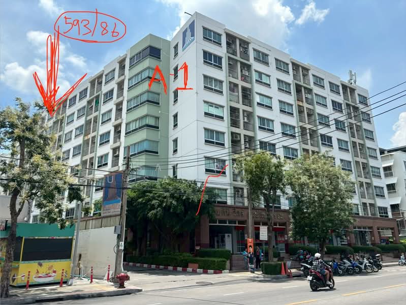 Lumpini Ville Cultural Center, Bangkok, Prachautid Road, Samsen Nok, Huai Khwang, Bangkok, 1 Bedroom, 31 sqm, Condo For Sale, by Saharat Sakulsaowapakkul, 500463752 - DDproperty.com