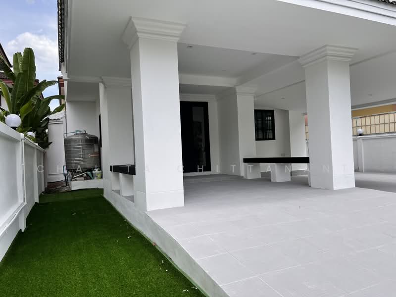 หมู่บ้านอักษรา พุมธมณฑลสาย3 - ทวีวัฒนา, Bangkok, Thawi Watthana, Thawi Watthana, Bangkok, 3 Bedrooms, 180 sqm, Single Detached House For Sale, by Chalita Chittanant, 500463891 - DDproperty.com