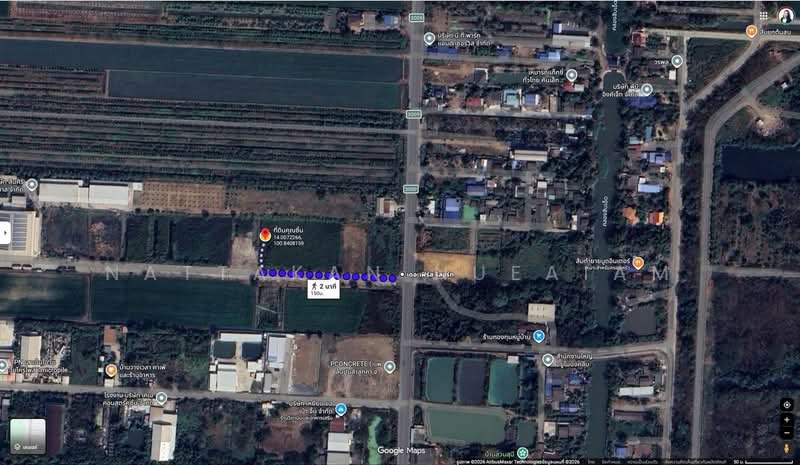 บึงทองหลาง ลำลูกกา ปทุมธานี 12150, ปทุมธานี, บึงทองหลาง, ลำลูกกา, ปทุมธานี, 1,600 ตร.ม., ที่ดิน ขาย, โดย Nattakan nueaiam, 500463943 - DDproperty.com