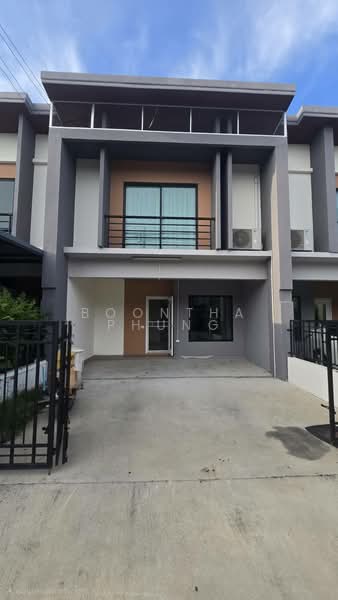 Natura Trend Rattanathibet-Ratchapruek, Nonthaburi, 11 Soi Bang Len 21, Bang Len, Bang Yai, Nonthaburi, 3 Bedrooms, 116 sqm, Townhouse For Rent, by Boontha Phung, 500464019 - DDproperty.com