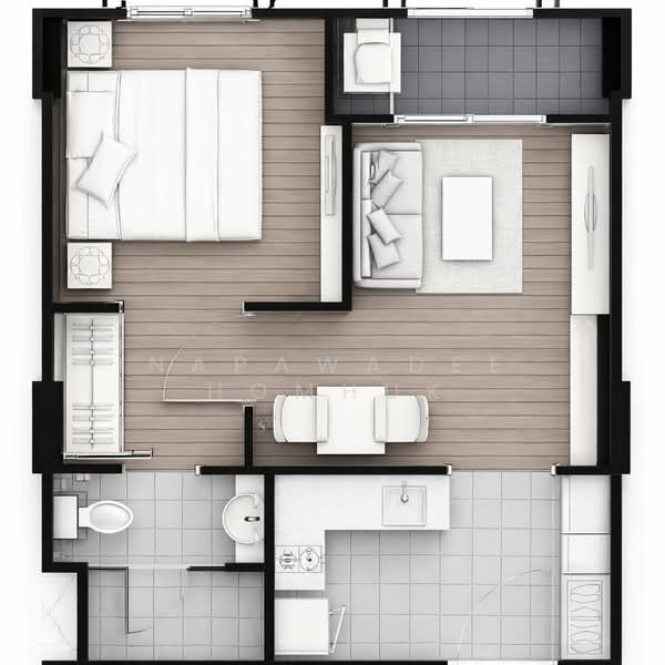 The Reserve Kasemsan 3, Bangkok, 8 Kasemsan Road, Wang Mai, Pathum Wan, Bangkok, 1 Bedroom, 40 sqm, Condo For Rent, by Napawadee Homhuk, 500464095 - DDproperty.com