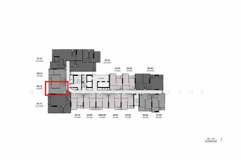 Rhythm Ekkamai Estate, Bangkok, Soi Sukhumvit 63, Khlongtoei Nua, Watthana, Bangkok, 1 Bedroom, 40 sqm, Condo For Rent, by Napawadee Homhuk, 500464110 - DDproperty.com
