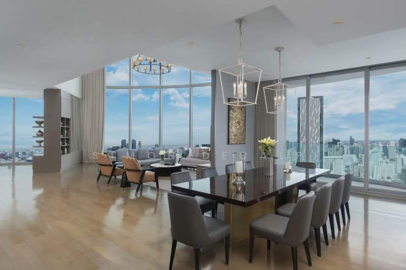 Magnolias Ratchadamri Boulevard, Bangkok, Ratchadamri Road, Lumphini, Pathum Wan, Bangkok, 3 Bedrooms, 385 sqm, Condo For Rent, by Simon Decalf, 500464130 - DDproperty.com