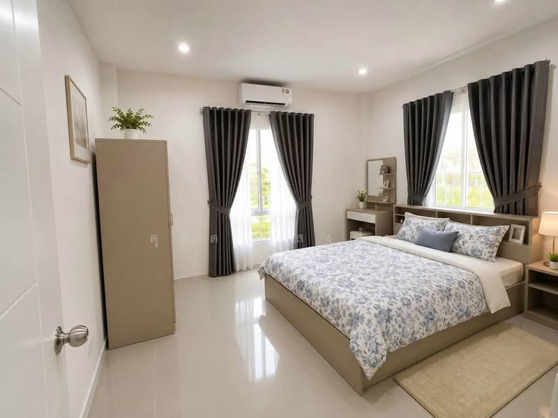 ให้เช่าบ้านเดี่ยว พร้อมอยู่ ใกล้นิคม WHA นิคมพัฒนา ระยอง, Rayong, Phananikhom, Nikhom Pattana, Rayong, 3 Bedrooms, 150 sqm, Single Detached House For Rent, by Dusit Saengfa, 500464146 - DDproperty.com