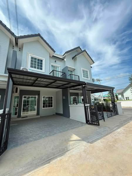 ให้เช่าทาวน์โฮมใหม่ ม.มิลาโน่ฮิลล์ มาบยางพร ระยอง, Rayong, Mapyangphon, Pluak Daeng, Rayong, 3 Bedrooms, 100 sqm, Townhouse For Rent, by Dusit Saengfa, 500464149 - DDproperty.com