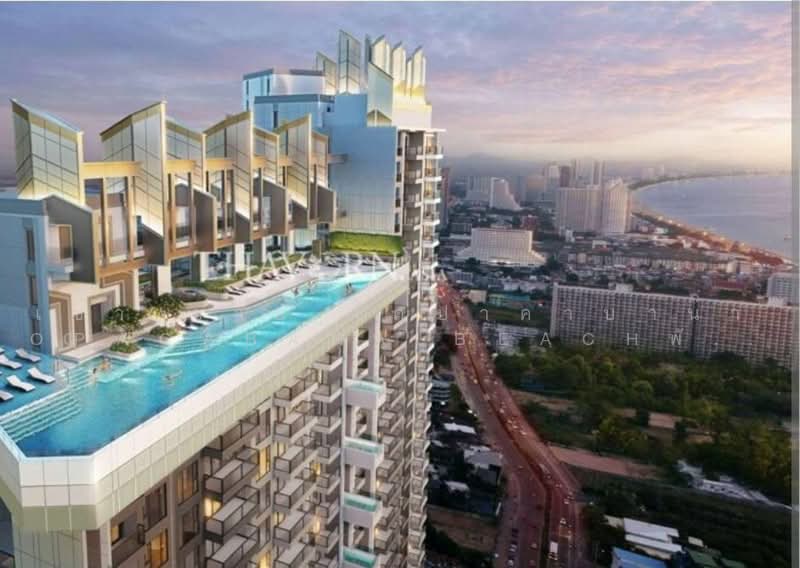 Copacabana Beach Jomtien : โคปาคาบาน่า บีช จอมเทียน, ชลบุรี, ตำบลหนองปรือ อำเภอบางละมุง ชลบุรี, หนองปรือ, บางละมุง, ชลบุรี, 29 ตร.ม., คอนโด ให้เช่า, โดย คุณรินดา, 500464188 - DDproperty.com