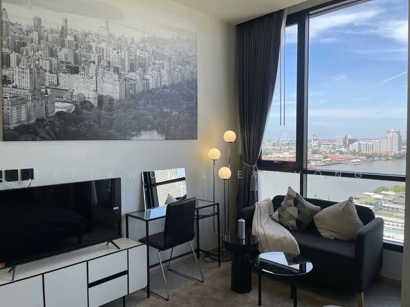 Chapter Charoennakhon–Riverside, Bangkok, Charoennakorn Road, Bang Lam Phu Lang, Khlong San, Bangkok, Studio, 26 sqm, Condo For Rent, by Settawut Leenavong, 500464416 - DDproperty.com