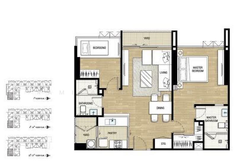 The Room Sukhumvit 69 : เดอะ รูม สุขุมวิท 69, กรุงเทพ, 1539 ถ.สุขุมวิท, พระโขนงเหนือ, วัฒนา, กรุงเทพ, 81 ตร.ม., คอนโด ให้เช่า, โดย Ramita Theptham, 500464963 - DDproperty.com