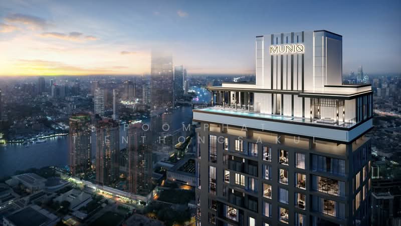 MUNIQ CHAROENKRUNG, Bangkok, Wat Prayakrai, Bang Kho Laem, Bangkok, 2 Bedrooms, 92 sqm, Condo For Sale, by Poomphat Tienthongsakul, 500465243 - DDproperty.com