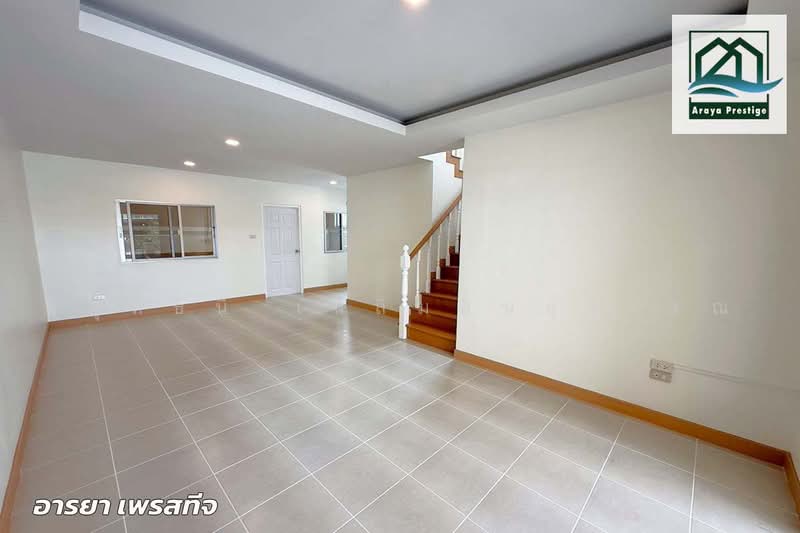 Nirun Ville 10, Samut Prakan, On rural road Samut Prakan 2001, Bang Chalong, Bang Plee, Samut Prakan, 3 Bedrooms, 75 sqm, Townhouse For Sale, by วิสุทธินี เฉลิมสินสุวรรณ, 500465410 - DDproperty.com