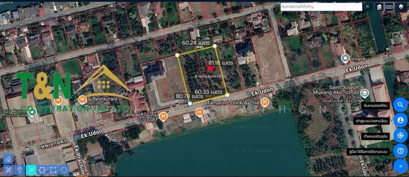 ที่ดินเปล่า เมืองเอก 3 ไร่ 2 แปลง รังสิต ปทุมธานี, Pathum Thani, Lak Hok, Muang Pathum Thani, Pathum Thani, , 4,800 sqm, Land For Sale, by MANANYA PHATHONG, 500465575 - DDproperty.com