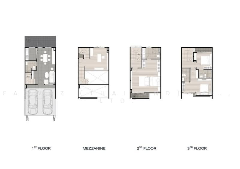 Nue Verse Krungthep Kreetha, Bangkok, Srinakarin - Romklao Road, Saphan Sung, Bangkok, 3 Bedrooms, 202 sqm, Townhouse For Sale, by Fazwaz (Thailand) Co., Ltd., 500465680 - DDproperty.com