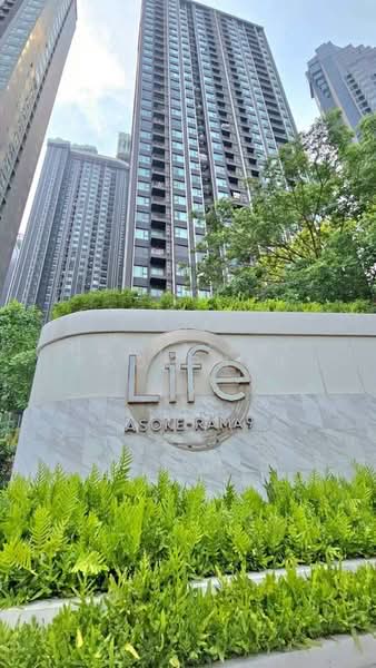 Life Asoke-Rama 9, Bangkok, 626 Asoke-Dindaeng Road, Makkasan, Ratchathewi, Bangkok, 1 Bedroom, 32 sqm, Condo For Rent, by Hathairat Rookphan, 500465738 - DDproperty.com