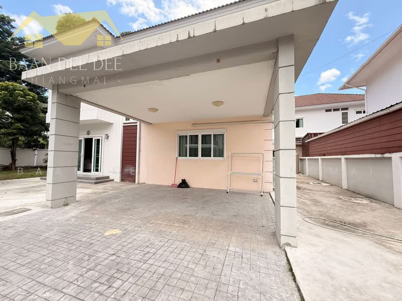 A house for rent near Charoen Charoen Market, Chiang Mai Rental Price: 25,000 THB / month No.7H237, Chiang Mai, Pa Bong, Saraphi, Chiang Mai, 4 Bedrooms, 150 sqm, Single Detached House For Rent, by Baandeedee Chiangmai, 500465755 - DDproperty.com