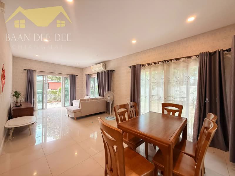 A house for rent near Charoen Charoen Market, Chiang Mai Rental Price: 25,000 THB / month No.7H237, Chiang Mai, Pa Bong, Saraphi, Chiang Mai, 4 Bedrooms, 150 sqm, Single Detached House For Rent, by Baandeedee Chiangmai, 500465755 - DDproperty.com