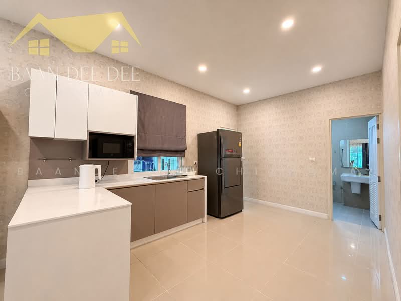 A house for rent near Charoen Charoen Market, Chiang Mai Rental Price: 25,000 THB / month No.7H237, Chiang Mai, Pa Bong, Saraphi, Chiang Mai, 4 Bedrooms, 150 sqm, Single Detached House For Rent, by Baandeedee Chiangmai, 500465755 - DDproperty.com