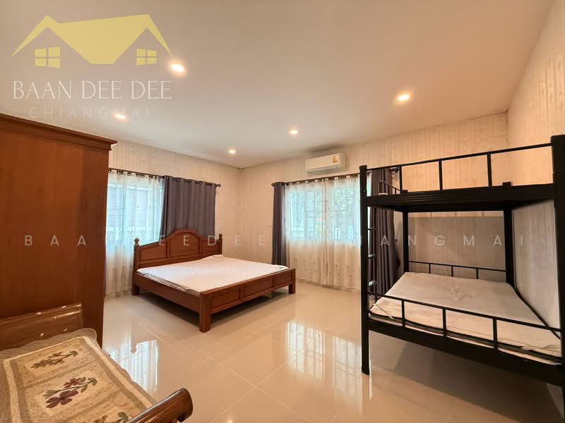 บ้านให้เช่า – ใกล้ตลาดเจริญเจริญ เพียง 5 นาที ค่าเช่า 25,000 บาท / เดือน รหัสทรัพย์ : No.7H237, เชียงใหม่, ป่าบง, สารภี, เชียงใหม่, 150 ตร.ม., บ้านเดี่ยว ให้เช่า, โดย Baandeedee Chiangmai, 500465755 - DDproperty.com