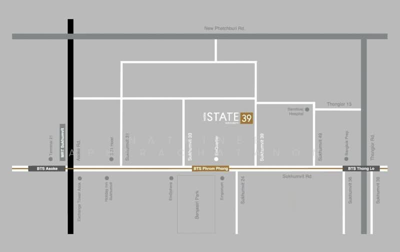 Noble State 39, Bangkok, 35 Soi Sukhumvit 39, Khlong Tan Nua, Watthana, Bangkok, 2 Bedrooms, 60 sqm, Condo For Rent, by Natrinee Aphirachatanon, 500465829 - DDproperty.com
