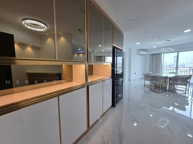 Supalai Prima Riva (Residential), Bangkok, Rama 3 Road, Chong Nonsi, Yan Nawa, Bangkok, 2 Bedrooms, 127 sqm, Condo For Rent, by Manapong Phromphitak, 500465849 - DDproperty.com