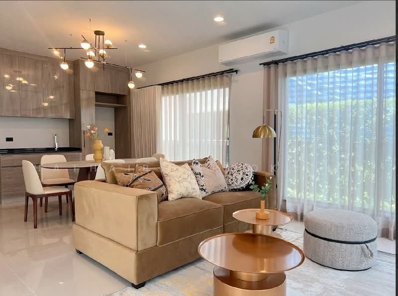 Burasiri Krungthep Kreetha, Bangkok, 95 Soi Pracha Ruam Chai, Hua Mak, Bang Kapi, Bangkok, 4 Bedrooms, 238 sqm, Single Detached House For Rent, by Hathairat Rookphan, 500465850 - DDproperty.com