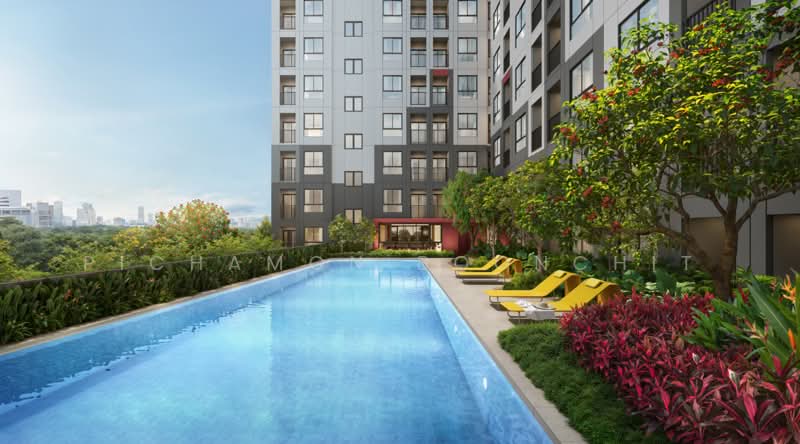 VAY Rama 9, Bangkok, Bang Kapi, Huai Khwang, Bangkok, 1 Bedroom, 35 sqm, Condo For Sale, by Pichamon Boonchit, 500465923 - DDproperty.com