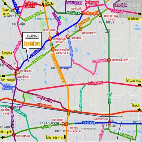 Lumpini Condo Town Nida-Sereethai 2 : ลุมพินี คอนโดทาวน์ นิด้า เสรีไทย 2, กรุงเทพ, เสรีไทย, คลองกุ่ม, บึงกุ่ม, กรุงเทพ, 45 ตร.ม., คอนโด ขาย, โดย AJHOMECENTER-คุณหนึ่ง, 500466208 - DDproperty.com