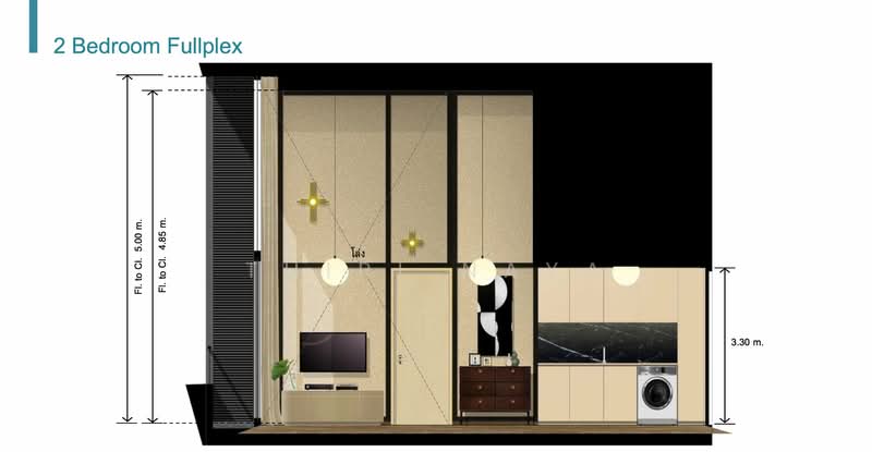 Noble Form Thonglor, Bangkok, Sukhumvit 55, Khlong Tan Nua, Watthana, Bangkok, 2 Bedrooms, 76 sqm, Condo For Sale, by THIRI NAYA, 500466280 - DDproperty.com