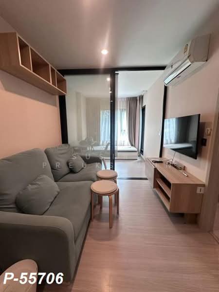 Aspire Erawan, Samut Prakan, Sukhumvit, Pak Nam, Muang Samut Prakarn, Samut Prakan, 2 Bedrooms, 30 sqm, Condo For Rent, by Susira Prueksawun, 500466337 - DDproperty.com