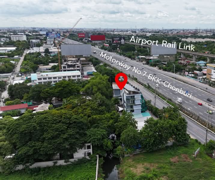 Office building 4.5 storey Krungthepkreetha - Motorway road side, Bangkok, คู่ขนานมอเตอร์เวย์, Thap Chang, Saphan Sung, Bangkok, , 1,163 sqm, Office Space For Sale, by ดวงจงกล ชุ่มสวัสดิ์, 500466403 - DDproperty.com
