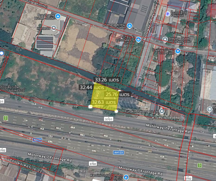ที่ดินเปล่าถมแล้ว 238 ตร.วา. กรุงเทพกรีฑา มอเตอร์เวย์, กรุงเทพ, คู่ขนานมอเตอร์เวย์, ทับช้าง, สะพานสูง, กรุงเทพ, 952 ตร.ม., ที่ดิน ขาย, โดย ดวงจงกล ชุ่มสวัสดิ์, 500466409 - DDproperty.com