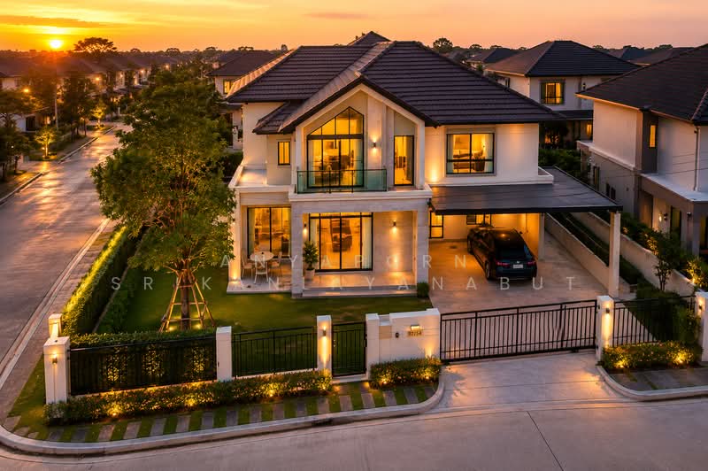 Bangkok Boulevard Rama 5, Nonthaburi, 34-38 Atchariya Prasith Road, Mahasawat, Bang Kruai, Nonthaburi, 5 Bedrooms, 319 sqm, Single Detached House For Rent, by Anyaporn Srikanlayanabut, 500466500 - DDproperty.com