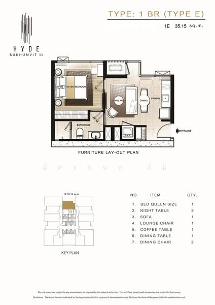 Hyde Sukhumvit 11 : ไฮด์ สุขุมวิท11, กรุงเทพ, 11 ซอยสุขุมวิท 11, คลองเตยเหนือ, วัฒนา, กรุงเทพ, 35 ตร.ม., คอนโด ขาย, โดย ฉัตรชนก ดีมี, 500466509 - DDproperty.com