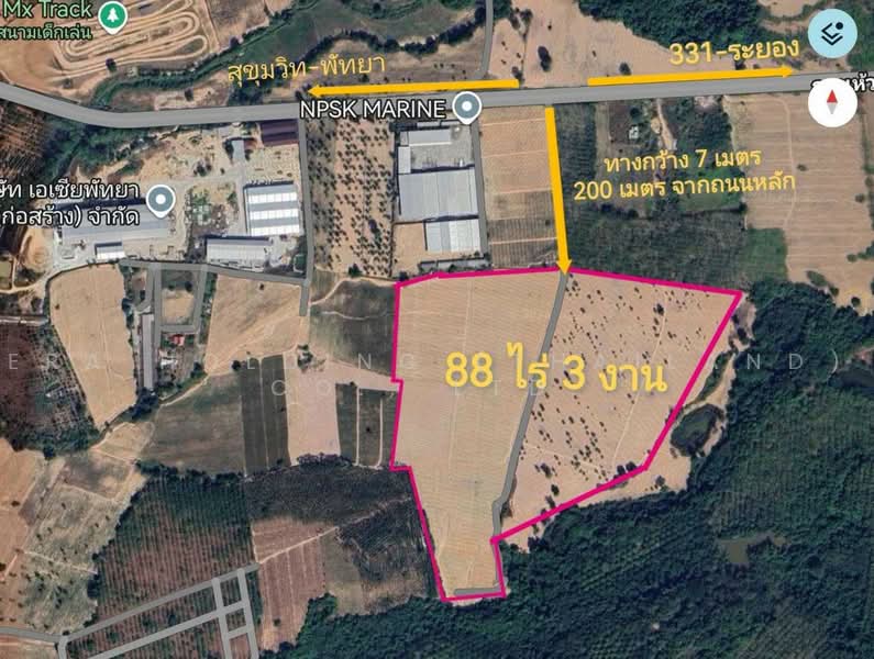 แปลงใหญ่ ผังส้มจุด จังหวัดชลบุรี ทำเลศักยภาพ ใกล้โซน EEC, Chon Buri (Pattaya), Huai Yai, Bang Lamung (Pattaya), Chon Buri (Pattaya), , 142,052 sqm, Land For Sale, by ERA Holding (Thailand) Co., Ltd., 500466658 - DDproperty.com
