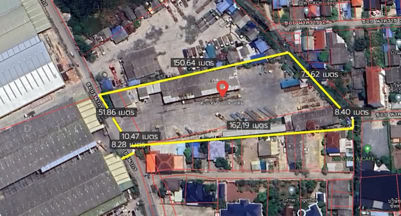 land, Samut Prakan, Pak Khlong Bang Pla Kot, Phra Samut Jadee, Samut Prakan, , 8,442 sqm, Warehouse/Factory For Sale, by ID line jongtumsaroch, 500466962 - DDproperty.com