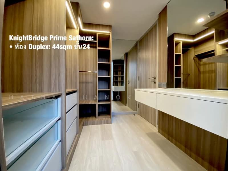 Knightsbridge Prime Sathorn, Bangkok, 599 Naradhiwas Rajanagarindra Road, Thung Maha Mek, Sathon, Bangkok, 1 Bedroom, 44 sqm, Condo For Rent, by Hathaichanok Saenset, 500467052 - DDproperty.com