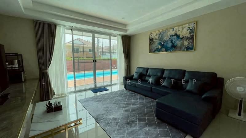 Baan Suan Neramit Watcharapol-Permsin, Bangkok, Permsin Road, Khlong Tanon, Sai Mai, Bangkok, 5 Bedrooms, 320 sqm, Single Detached House For Rent, by LINE @firststep, 500467469 - DDproperty.com