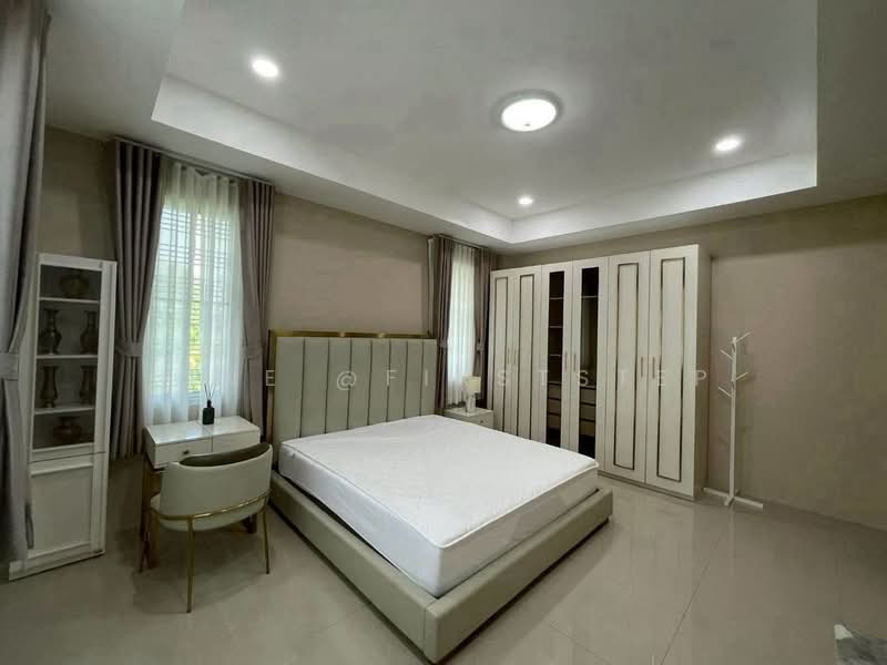Baan Suan Neramit Watcharapol-Permsin, Bangkok, Permsin Road, Khlong Tanon, Sai Mai, Bangkok, 5 Bedrooms, 320 sqm, Single Detached House For Rent, by LINE @firststep, 500467469 - DDproperty.com