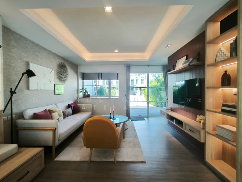 Indy 2 Bangna-Ramkhamhaeng 2, Bangkok, Soi Ramkhamhaeng 2, Dok Mai, Prawet, Bangkok, 3 Bedrooms, 122 sqm, Townhouse For Rent, by YTD Land&houses Real Estate Agency, 500467550 - DDproperty.com