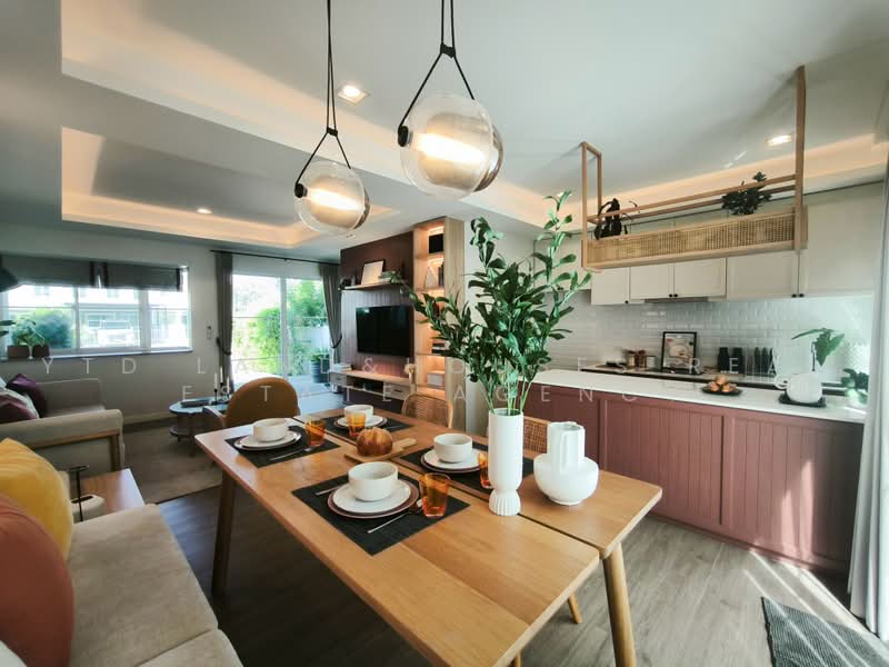 Indy 2 Bangna-Ramkhamhaeng 2, Bangkok, Soi Ramkhamhaeng 2, Dok Mai, Prawet, Bangkok, 3 Bedrooms, 122 sqm, Townhouse For Rent, by YTD Land&houses Real Estate Agency, 500467550 - DDproperty.com