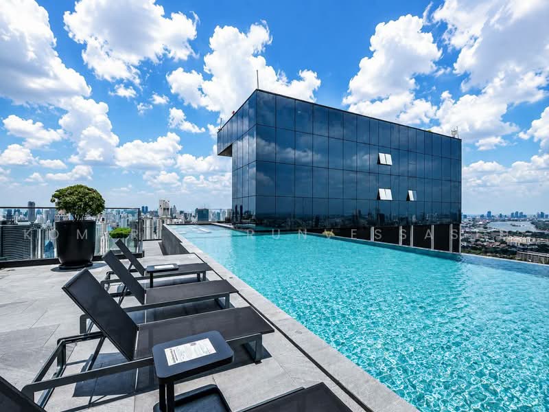 Knightsbridge Prime Sathorn, Bangkok, 599 Naradhiwas Rajanagarindra Road, Thung Maha Mek, Sathon, Bangkok, 1 Bedroom, 40 sqm, Condo For Rent, by Komkrit Arunvessased, 500467556 - DDproperty.com