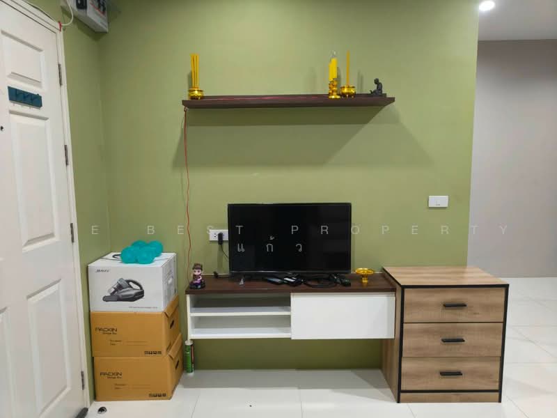 PJ Green Park, Chachoengsao, Bangna-Trad Road, Bang Wua, Bang Pakong, Chachoengsao, 1 Bedroom, 43 sqm, Condo For Sale, by The Best Property แก้ว, 500467575 - DDproperty.com